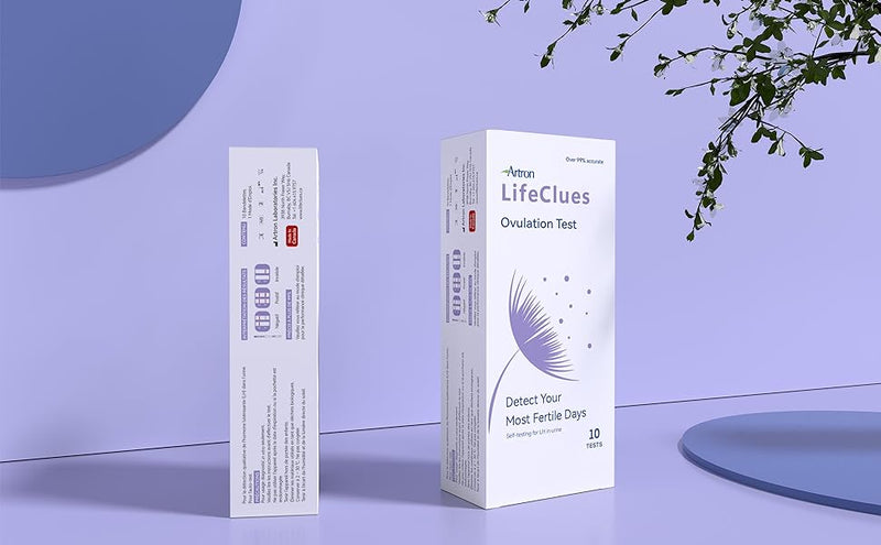 LifeClues Ovulation Test 10 Counts Ovulation Test Strips: Accurate Ovulation Predictor Kit for Women