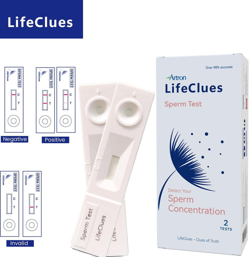LifeClues™ Male Fertility Test | 2 Tests