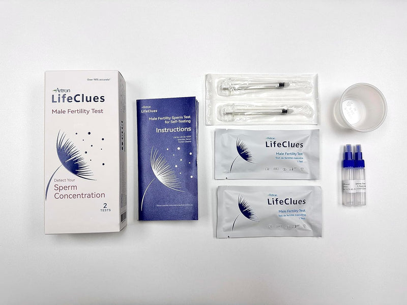 LifeClues™ Male Fertility Test | 2 Tests