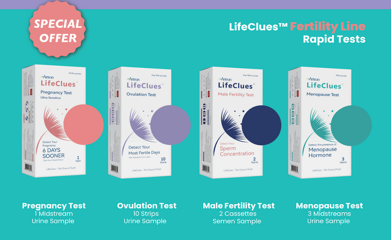 LifeClues Ovulation Test 10 Counts Ovulation Test Strips: Accurate Ovulation Predictor Kit for Women