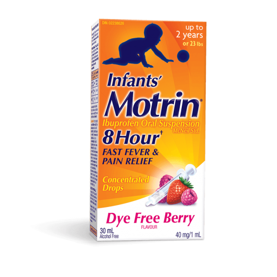 INFANTS’ MOTRIN® SUSPENSION DROPS FOR PAIN AND FEVER RELIEF